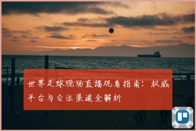 世界足球现场直播观看指南：权威平台与合法渠道全解析